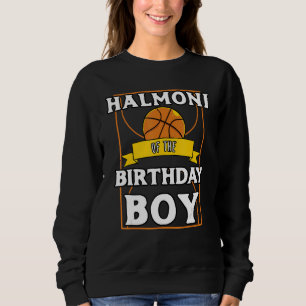 Sudadera Halmoni Del Birthday Baller Basketball Bday Par