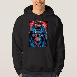 Sudadera Halo Cráneo Goteo