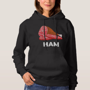 Sudadera Ham Platos coincidentes disfraces de comida Navida