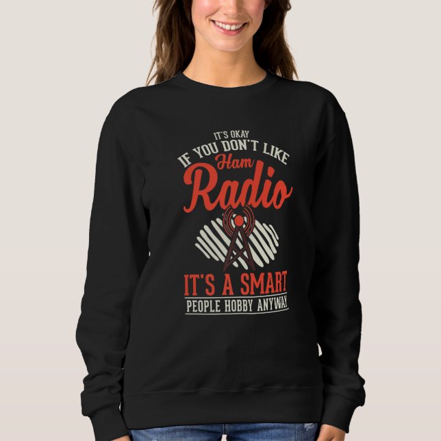 Sudadera Ham Radio Amateur Radio Operator   (Anverso)