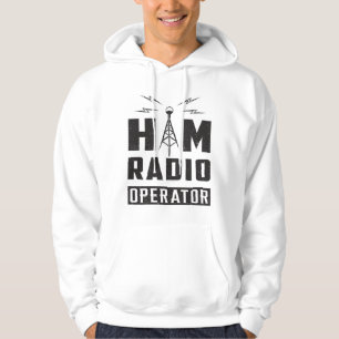 Sudadera HAM Radio Operador de Frecuencia Amateur Antenna G
