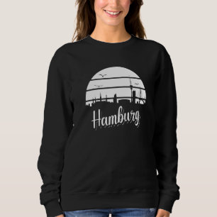 Sudadera Hamburg Skyline Deutschland