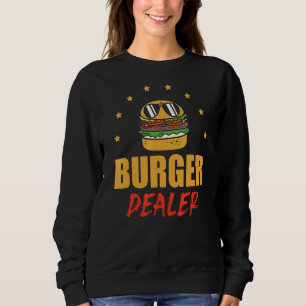 Sudadera Hamburger Dealer Hamburger Foodie Hamburger