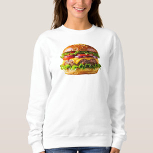 Sudadera Hamburguesa con queso apetitosa de SlipperyJoe's c