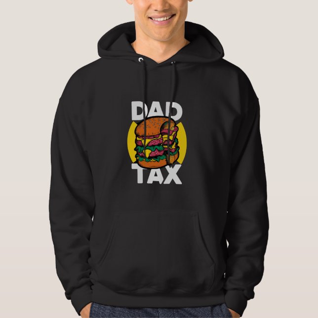 Sudadera Hamburguesa de impuestos de papá (Anverso)