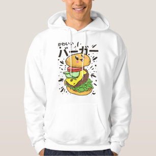 Sudadera Hamburguesa Japonesa Bonita Amante De La Comida Ka