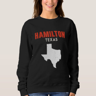 Sudadera Hamilton Texas EE. UU. Estado América Viajes Texas