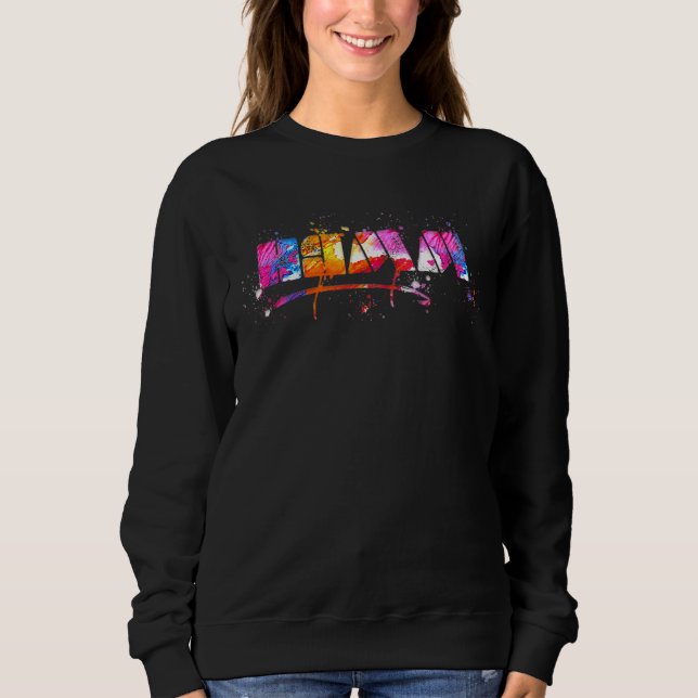 Sudadera Hamm Lettering Souvenir Watercolor Hamm (Anverso)