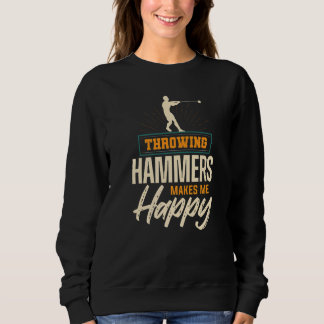 Sudadera Hammer Throwing Happy Throw Thrower Track Field Ap