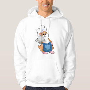Sudadera Hámster como Cocina con Plata