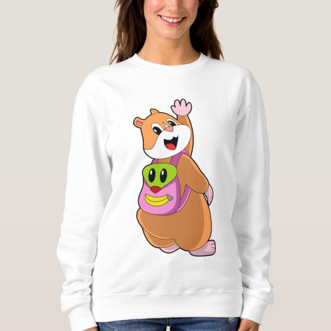 Sudadera Hámster como estudiante con mochila.PNG (Anverso)
