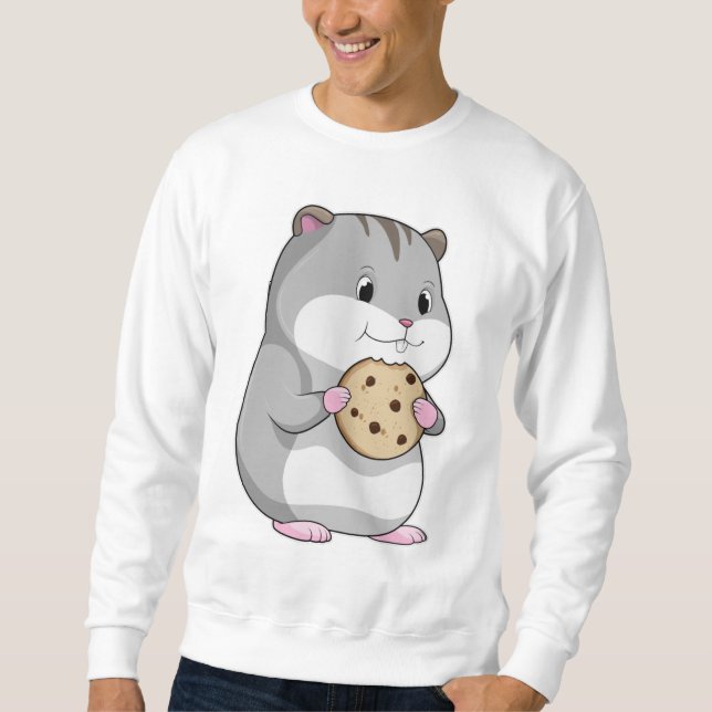 Sudadera Hamster con Cookie (Anverso)