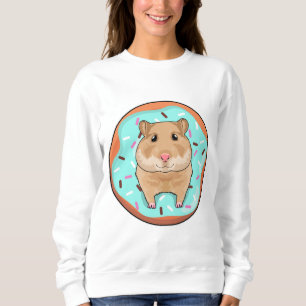 Sudadera Hamster con Donut