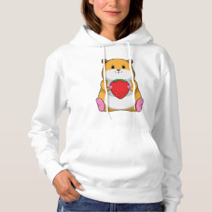 Sudadera Hamster con fresa