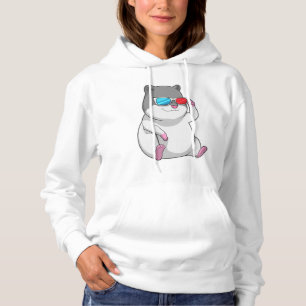Sudadera Hamster con gafas