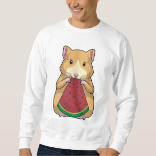 Sudadera Hámster con sandía