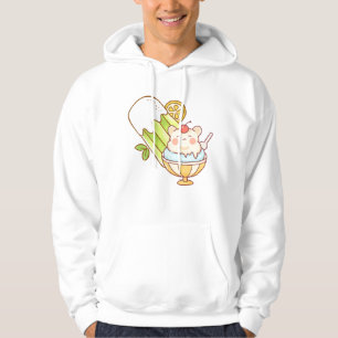 Sudadera Hámster de helado Kawaii - Sorbete de verano y Ch