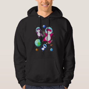 Sudadera Hámster En El Espacio Bandera Bisexual Orgullo Bis