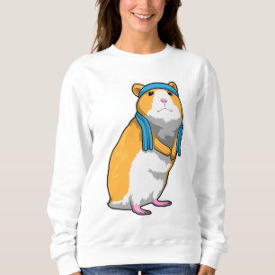 Sudadera Hamster en Fitness con toalla