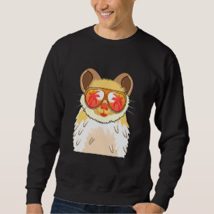Sudadera Hamster Gafas de Sol Playa Piscina de verano Fiest