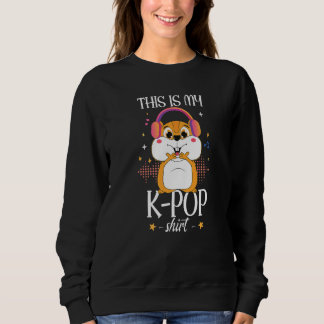 Sudadera Hamster KPop Music Premium