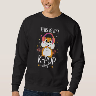Sudadera Hamster KPop Music Premium
