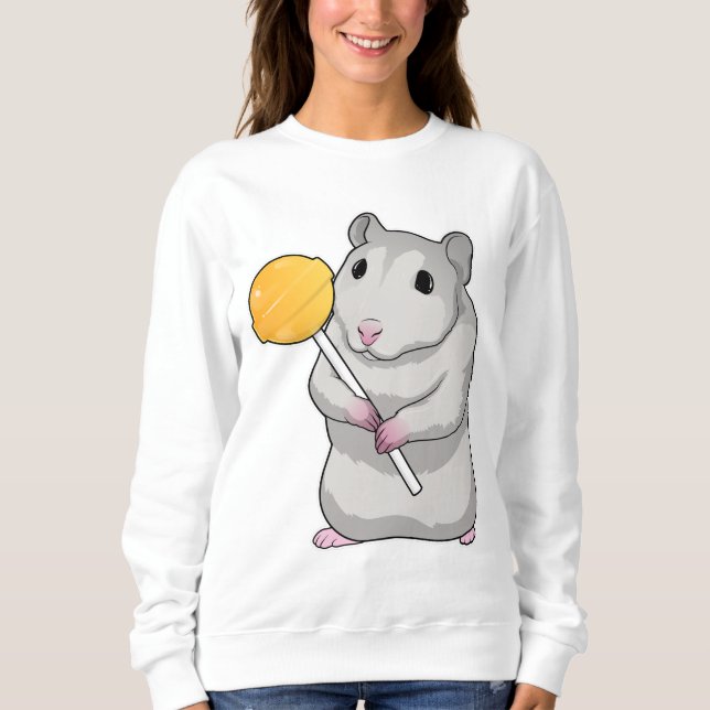 Sudadera Hamster Lollipop (Anverso)