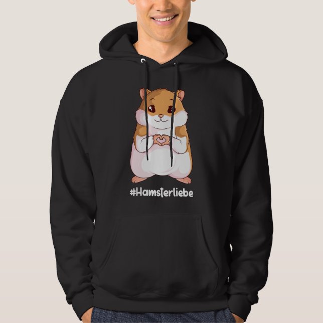 Sudadera Hamster Love Hamster Gold Hamster Chicas Women Chi (Anverso)