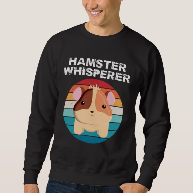 Sudadera Hamster Whisperer   Animal   Girl (Anverso)