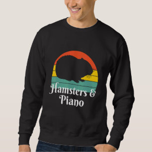 Sudadera Hamsters Y Piano