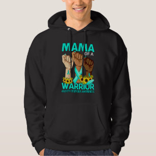 Sudadera Hand Mama De Un Guerrero Ansiedad Desorden Concien