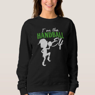 Sudadera Handball Elf Handballer Ball Sports Coach Team Tra