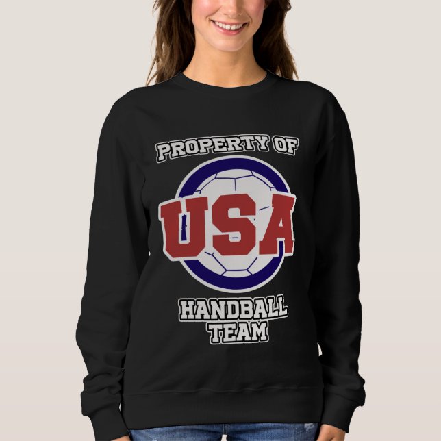 Sudadera Handball  for Sports Fans Property of USA Handball (Anverso)