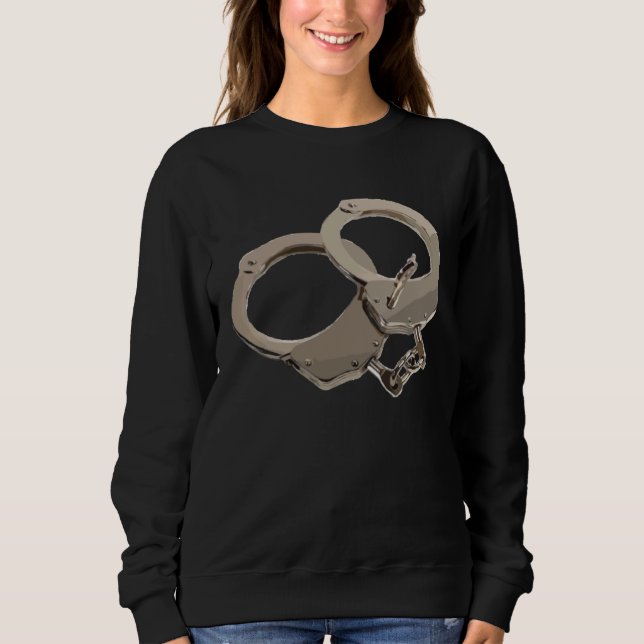 SUDADERA HANDCUFFS  SIMPLE NO TEXT (Anverso)
