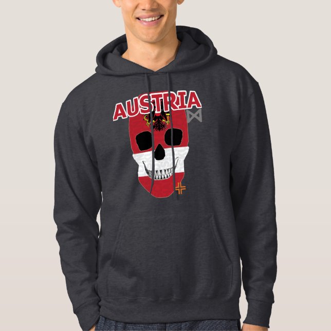 Sudadera HANDSKULL Austria Camisas suaves B2 (Anverso)