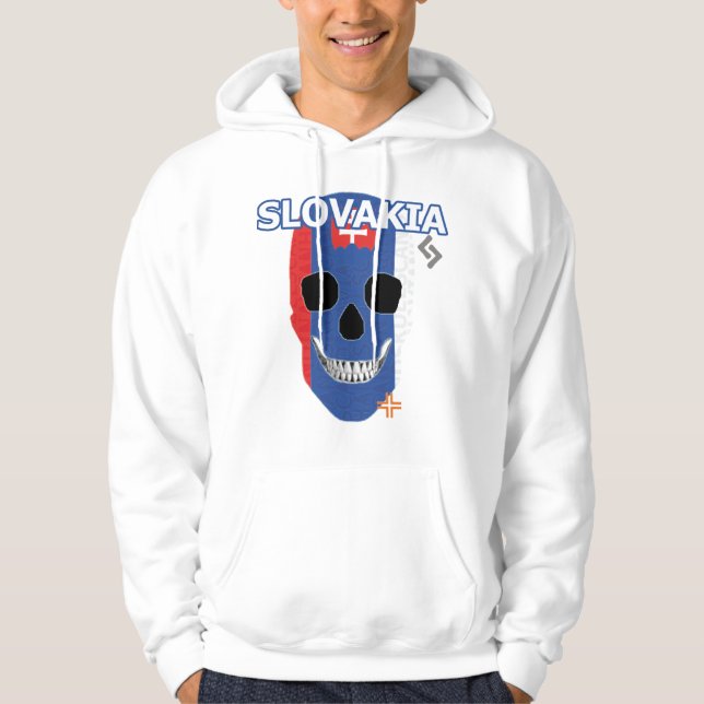 Sudadera HANDSKULL Eslovaquia Camisas suaves B2 (Anverso)