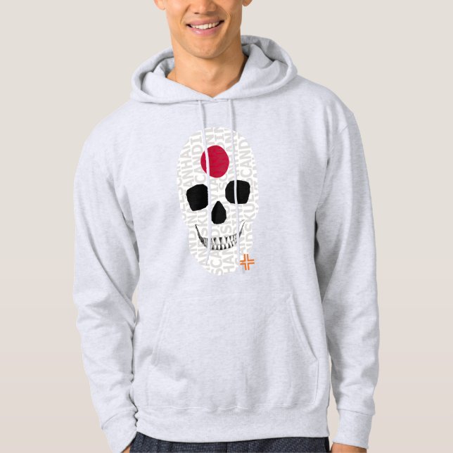 Sudadera HANDSKULL Griega Camisas suaves B2 (Anverso)