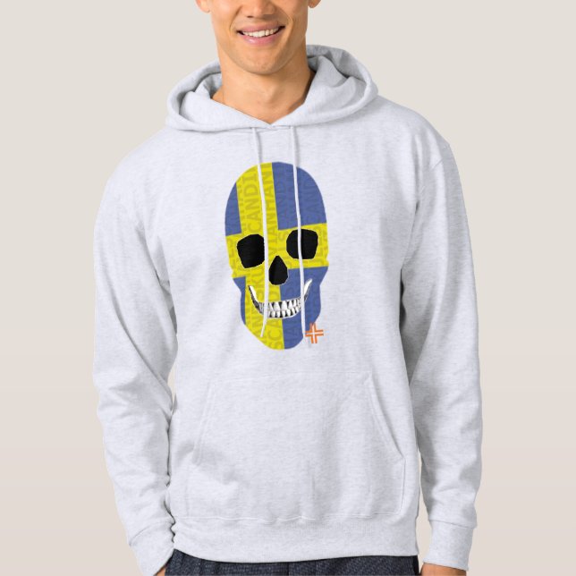 Sudadera HANDSKULL Suecia Camisas suaves B2 (Anverso)