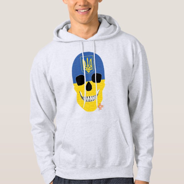 Sudadera HANDSKULL Ucrania Camisas suaves B2 (Anverso)