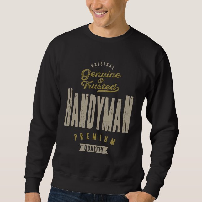 Sudadera Handyman Premium (Anverso)