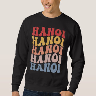 Sudadera Hanoi City Groovy Retro