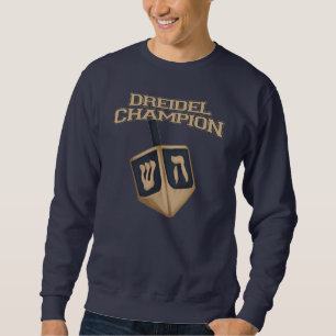 Sudadera Hanukkah Funny Dreidel Champion