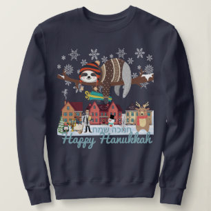Sudadera Hanukkah Sloth