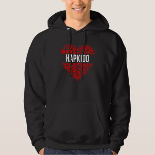 Sudadera Hapkido Amo Corazón de Artes Marciales Coreanas Ha