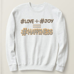 Sudadera "HAPPINESS EQUATION" Diseño Cuto. ¡Hazte con una e