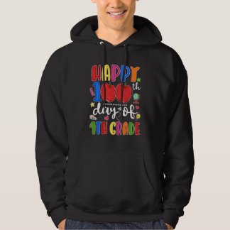 Sudadera Happy 100th Day Of 4th Grade For Kids Boys Girls S