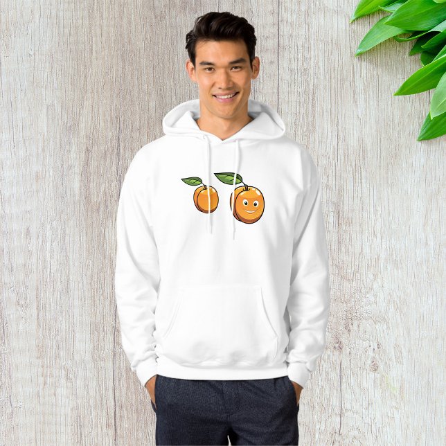 Sudadera Happy Apricot Mens Hoodie (Subido por el creador)