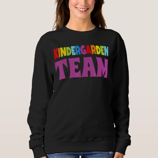 Sudadera Happy Back To School Team Kindergarten Teacher Stu (Anverso)