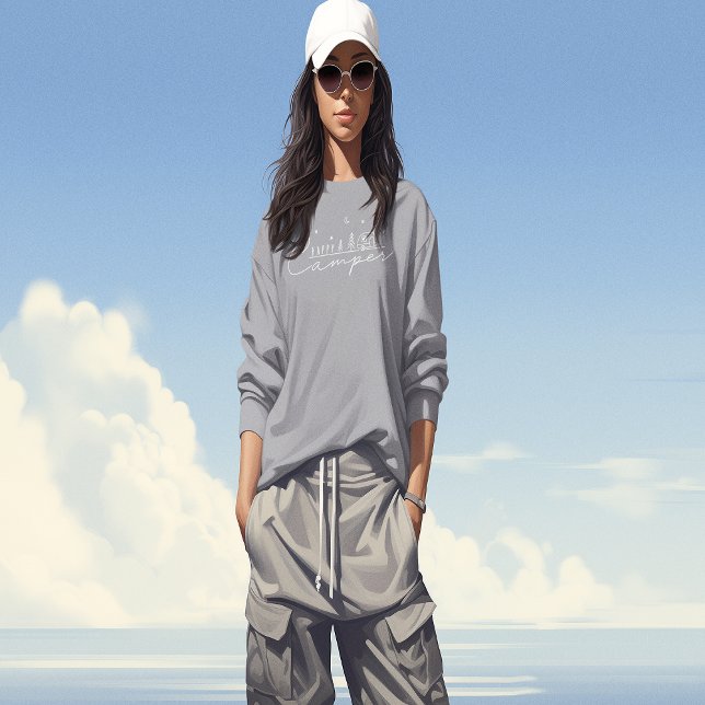 Sudadera Happy Camper Silhouette (Happy Camper Silhouette Sweatshirt)