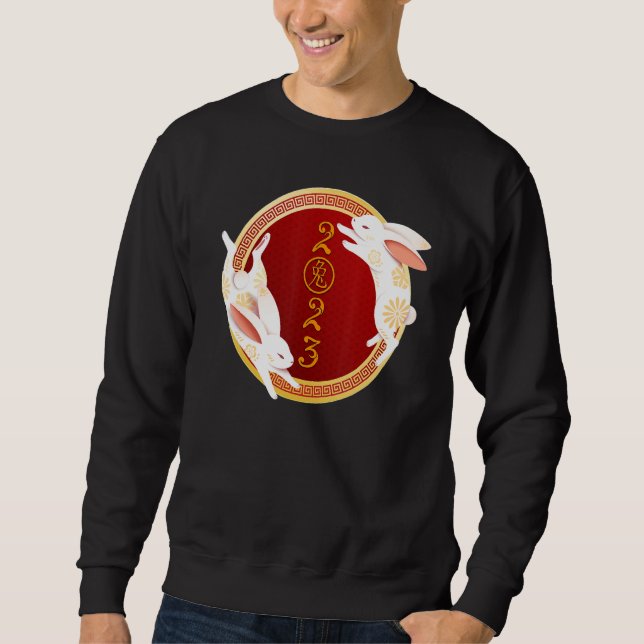 Sudadera Happy Chinese New Year 2023 Year Of The Rabbit Kid (Anverso)